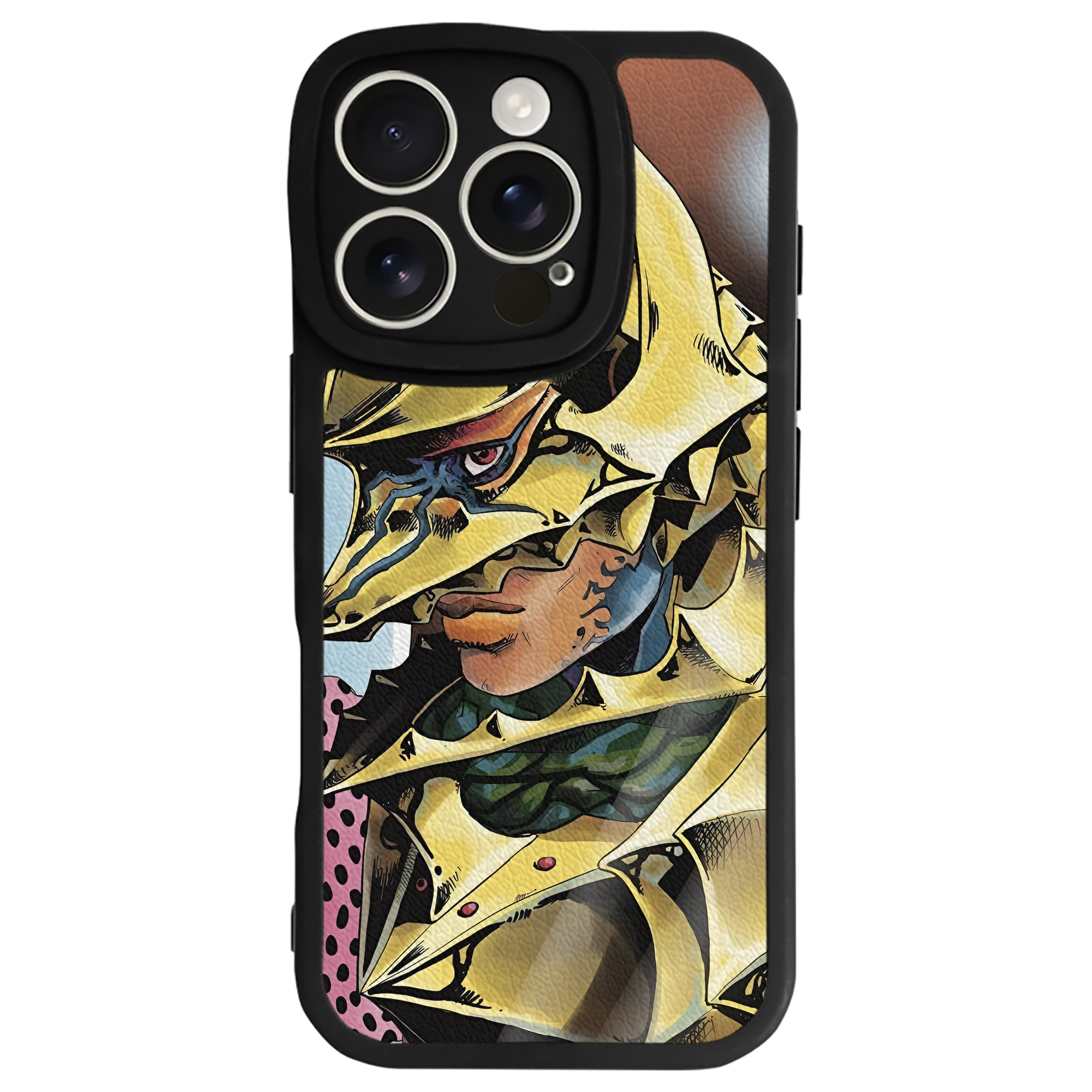 （画像用） 北斗の拳 Fist of the North Star 【iPhone 16シリーズ対応】シリコンスマホケース（レザー調） 材質：シリコン